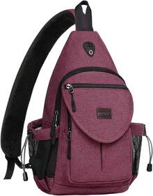 Shoulder Bags - Red Wine - View 9