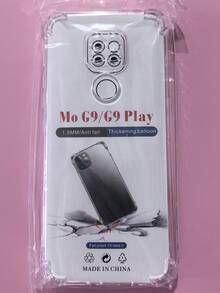 1 件透明手机壳适用于 Moto、OnePlus、Nothing 系列，简约纯色手机保护套，轻巧防摔 TPU 外壳（军用级防摔保护）防水防震防刮 - 無色 - 查看 34