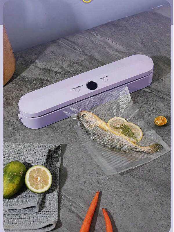 RAF Upgraded Smart LED Display Sealer, USB Charging, Lithium-Ion Battery, Food Freshness Kitchen Organizer | Modern Kitchen Accessories | USB Rechargeable Device, Vacuum Sealing