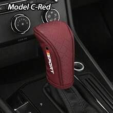 PU Leather Car Shift Handle Cover Gear Lever Decor Protective Cover For Audi For BMW For Mercedes Benz For VW For - one-size - View 15