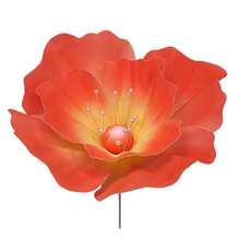 1 Pc Artificial Flower Poppy PE Big Flower For Home Decoration Wedding Guide Photography Props - Multicolor - View 45