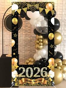Black and Gold Balloons
