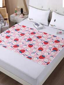 可重复使用防漏月经垫，防水可洗床垫保护垫，适用于女性经期、尿失禁、尿床，成人及老年人均可使用 - 彩色 - 查看 4