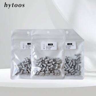 hytoos 50 st/påse 3 mm mini zebraslipband utan dorn elektrisk nagelborr tillbehör gelborttagning nagelvård poleringsverktyg