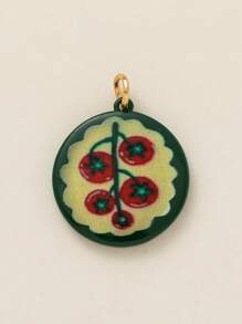 1pc Fashionable And Exquisite INS Marine Creature Conch Lobster Crab Shell Fish Clover DIY Pendant, Plated With 18K Gold, Not Easily Oxidized, Suitable For Wives And Mothers To Freely Match. - Multicolor - View 22