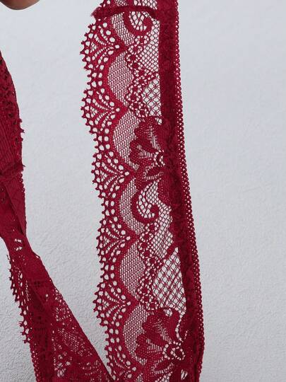 Set Kanten Verleidelijke Push Up Bra, Anti Sagging view 9