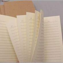 10pcs   Kraft Paper Cover Notebook | Blank Inner Pages For Writing, Drawing, Learning, And Note Taking. Multi Book Set Super Practical - 卡其色 - 查看 6
