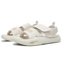 Puma Unisex SoftridePro 24 涼鞋 透氣輕量休閒款 適合室內外、海灘、日常穿著 395429 - 米白色 - 查看 4