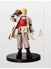 1个动漫角色手办桌面摆件，红莲迦楼罗手办雕像，适用于桌面、电脑、汽车、卧室、客厅，动漫收藏礼品 - 彩色 - 查看 10