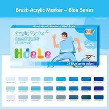 240/120/72/56/24/8 Farben Acrylstifte, flüssige Tinte mit weicher Spitze, für Studenten, nicht transparent, mischbar, vielfältige Farboptionen, Aquarellpinselstift, hochwertige Kunstbedarf, Schul- und Lernbedarf