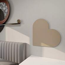 1 Stück Filz-Pinnwand in Herzform, mehrfarbig, vielseitig einsetzbar, für Büro & Zuhause Fotowand, Memotafel