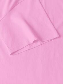 春夏女士新品：春夏 T 卹、春夏女士服裝、印花 T 卹、印花上衣、棉質上衣、高品質 T 卹、復古風、學院風、可愛風、都市風、Z 世代風格、千禧一代風格、Y2K 風格、朋克風、做舊風、極簡風、簡約風、休閒風、日常印花風、度假風格、有趣風格 - 淺桃紅 - 查看 5