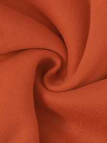 Turing Season Pumpkin Sublimation Shirt, Thanksgiving, Halloween Shirt, Autumn Clothes For Women, Nightmare Before Christmas, Halloween Clothes, Halloween Costumes For Women, Loose Fit Round Neck Long Sleeve Casual Sweatshirt - Orange - View 5