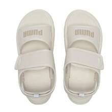 Puma Unisex SoftridePro 24 涼鞋 透氣輕量休閒款 適合室內外、海灘、日常穿著 395429 - 米白色 - 查看 5
