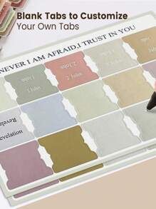 75张男女通用圣经标签，粉色圣经标签，圣经书卷标签，圣经学习标签，圣经索引标签，圣经学习用品，完美礼物 - 粉色 - 查看 8