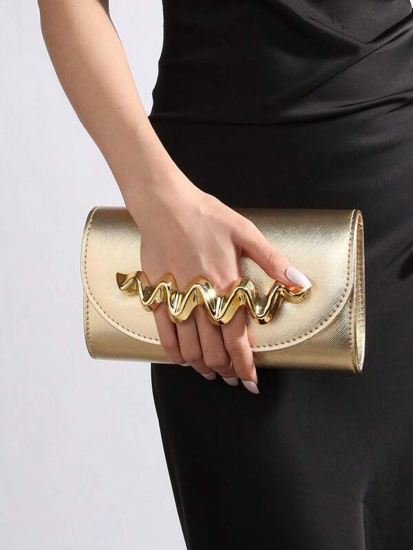 Glitter, Shiny, Luxury, Glamorous, Elegant, Exquisite Women Clutch Purse Evening Bag Prom Handbag With Detachable Chain For Wedding Velvet Elegant For Girls, Women, College Students, Rookies & White-Collar Workers For Party, Prom, Wedding