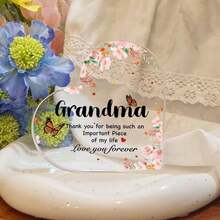 Centerpieces Personalized Grandma Gift - Unique Home Decor, Cute Desk Decor, Office Decor For Women, Table Decor, Bedroom Decor, Mothers Day Gifts - Ideal For Home, Office, Bedroom; Great For Mothers Day, Birthday - Multicolor - View 3