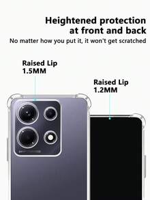 1个透明气囊缓冲基础款手机壳 - 無色 - 查看 3