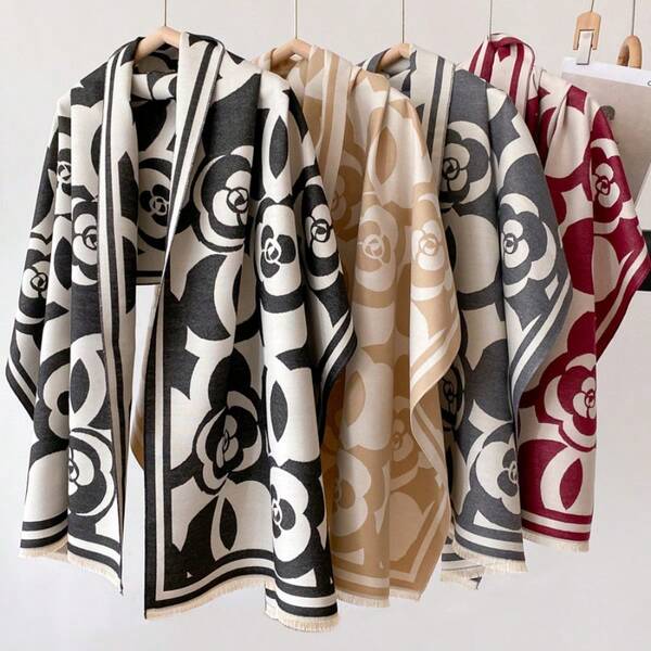 1pc Fashionable Bohemian Travel Versatile Light Shawl Sunscreen Beach Towel Air-Conditioned Room Outdoor Shawl - Perfect Gift