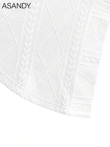 女士秋冬纹理西装外套 - 长袖休闲夹克，休闲办公室外套