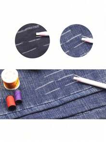 6 viên phấn may màu có thể giặt được, bút chì may có độ hiển thị cao, không cần gọt dụng cụ đánh dấu vải, thích hợp cho may vá, thiết kế quần áo, thủ công dệt may và vẽ mẫu (kiểu ngẫu nhiên) - Nhiều màu - Xem 5