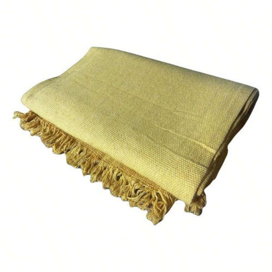 Giant Luxury Sofa Blanket 120x210 Protective Sofa Cover Type - 黃色 - 查看 1
