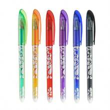45 Sets Of Erasable Neutral Pens, With Eight Colors And Replaceable Ink Cartridges. Eraser Included. Writing Width 0.5 Mm. Suitable For Schools, Office Supplies., Back To School - Sets - View 3