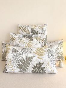 Best Cheap Soft Microfiber Pillow Case - Floral Pillow Covers, Hypoallergenic And Breathable Pillowcase, Large Long Standard Queen Twin Single Double Full King , Body, European, And Square Sizes, Perfect For All Seasons Bedding Set