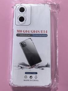 1 件透明手机壳适用于 Moto、OnePlus、Nothing 系列，简约纯色手机保护套，轻巧防摔 TPU 外壳（军用级防摔保护）防水防震防刮 - 無色 - 查看 37
