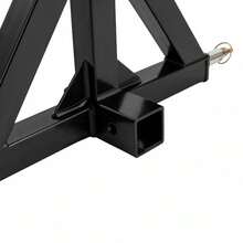 3 Point Trailer Hitch With 2 Inch Receiver, Tractor Drawbar Hitch Adapter+ 3* Hitch Pins For Trailer Towing - 1 - Ver 9