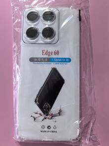 1 件透明手机壳适用于 Moto、OnePlus、Nothing 系列，简约纯色手机保护套，轻巧防摔 TPU 外壳（军用级防摔保护）防水防震防刮 - 無色 - 查看 130