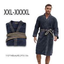 Men's Bath Skirt, Luxurious Coral Velvet Bathrobe-Super Long, Thick And Absorbent, Soft And Lint-Free, Very Suitable For Sauna, Swimming, Soft Texture For Fall/Winter, Home Relaxation, Bathrobe, Autumn Winter Wear,Gym And Family Use, Ideal Christmas Gift.