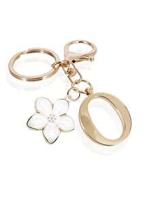 1个高级优雅金色字母钥匙扣，A-Z字母3D吊坠，配樱花挂饰，时尚合金钥匙圈，可作背包挂饰或汽车钥匙链，是女士的完美配饰，情侣礼物，经典简约钥匙扣，装饰品，包包挂饰，非常适合送给朋友、家人、情侣、女友，也是一份重要的礼物和节日纪念品。 - 彩色 - 查看 19