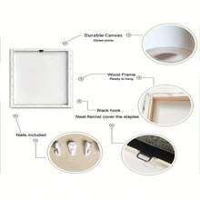 1pc Elegant Pink Cherry Blossom Textured Canvas Wall Art, Modern Floral Tree Painting Print For Living Room Bedroom Decor, Beautiful Spring Nature Botanical Artwork Accent, Stretched Gallery Wrap Home Decoration. - 彩色 - 查看 5