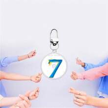 KPOP亚克力钥匙扣CD专辑包挂件配饰 - 彩色 - 查看 22