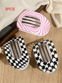 Bộ 6/3 kẹp tóc cá sấu đơn giản, thời trang dành cho nữ, kẹp tóc hàng ngày, phụ kiện tóc thanh lịch đa năng, quà tặng Ngày của Mẹ, quà tặng tựu trường, Lễ Tạ ơn, Giáng sinh, quà tặng ngày lễ, kẹp càng cua, kẹp tóc, kẹp tóc cài, kẹp tóc hình cá sấu, phụ kiện đội đầu - Nhiều màu - Xem 14