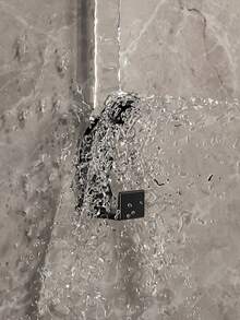 5/10pcs Bathroom Wall Hooks, No Drilling Required, Art Deco Style, Strong Adhesive Door Back Hooks, For Hanging Clothes, Hats, Handbags, Wall Hanging Household Gadgets, Home Organization Bathroom Accessories Bathroom Tools