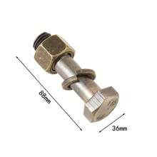 1件加大码锌合金IQ解开锁套装，9环益智玩具，孔明/鲁班锁，机关盒，66+脑筋急转弯高难度解锁玩具，多级逃脱游戏玩具，迷宫解锁，蛇嘴逃脱解锁，魔嘴逃脱，金字塔解锁，笼子逃脱解锁，魔环，爱情锁，颜色图案随机 - 彩色 - 查看 5