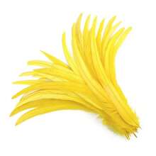 100pcs 10-12 Inch Artificial White Rooster Tail Feathers, Bulk, Suitable For DIY Crafts, Costumes And Halloween Party Decorations - Multicolor - View 16