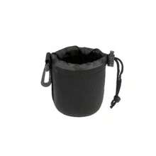 1 pièce Sac souple en nylon pour objectif d'appareil photo, convient pour Canon et la plupart des appareils photo reflex numériques. Étui pour chargeur, batterie externe, chargeur de téléphone, accessoires pour appareil photo numérique