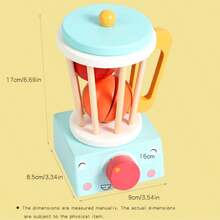 Wooden Play Kitchen Toy Set - Realistic Coffee Machine, Teapot, Cookware, Educational Building Blocks Toys For Children - Multicolor - View 5