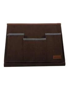 Sofa Armrest Storage Bag With Pockets, Non-Waterproof & Non-Slip, Suitable For Sofa & Armchair, Can Store Remote Control, Phone, Magazines, Accessories