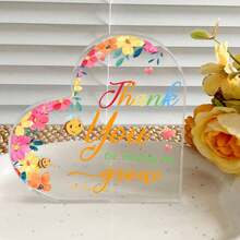 Centres de table Merci de m'avoir aidé à grandir Décoration en forme de cœur - Décoration de bureau mignonne, Décoration de bureau, Décoration de la maison, Cadeaux réfléchis pour les femmes, Cadeau de remerciement, Idéal pour la décoration du bureau, la décoration de la chambre, la décoration du salon, et excellent comme cadeau pour un enseignant ou pour des occasions comme la Journée de reconnaissance des enseignants, un anniversaire, ou simplement pour montrer sa gratitude.