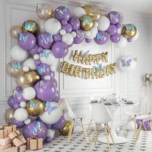 24pcs Fantasy Butterfly Wall Decor, 2 Styles 3 Sizes, Detachable Butterflies For Cake Decoration, 3D Paper Butterfly Stickers For Birthday Party Bathroom Decor, Home Decor. - Silver - View 6