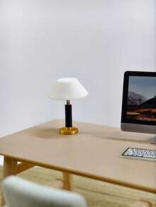 1 pièce Lampe de maison de poupée miniature : Modèle de lampe miniature réaliste, décoration de maison, modèle de lampe de chevet, modèle de décoration de bureau pour étude, chambre à coucher, bureau - Multicolore - Voir 15