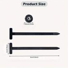 10/50/100Pcs Self-Locking Nylon Universal Cable Tie Buckle Heavy Duty Zip Ties With Pin & Button Car Daily Repair Fastening Straps - Multicolor - View 6