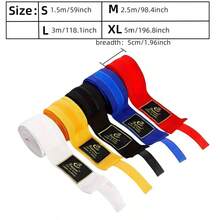 1 Pair Boxing Hand Wraps, 1.5m/2.5m/3 Meters/5m Boxing Bandages, Adult Unisex Elastic Hand Wraps For Fitness, Boxing, Muay Thai, Taekwondo