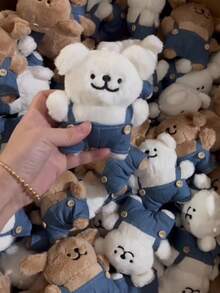 1件 - 2025新品 - 家居装饰 - 钥匙扣 - 可爱背带裤小狗和小熊 - 包包挂饰 - 车挂 - 毛绒玩偶摆件 - 时尚 - 生日礼物 - 圣诞礼物 - 万圣节礼物 - 完美礼物 - 礼品 - 彩色 - 查看 9