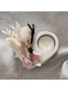 Silicone Heart Candle Holder Mold - DIY Resin & Concrete Casting Moulds, Tealight Holder For Home Decor Crafts