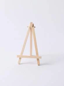 1件/3件/10件-木制三脚架照片架桌面装饰户外婚礼架适用于户外婚礼装饰派对用品木制照片架，木制桌面支架展示架迷你手机平板电脑支架 - 米色 - 查看 5